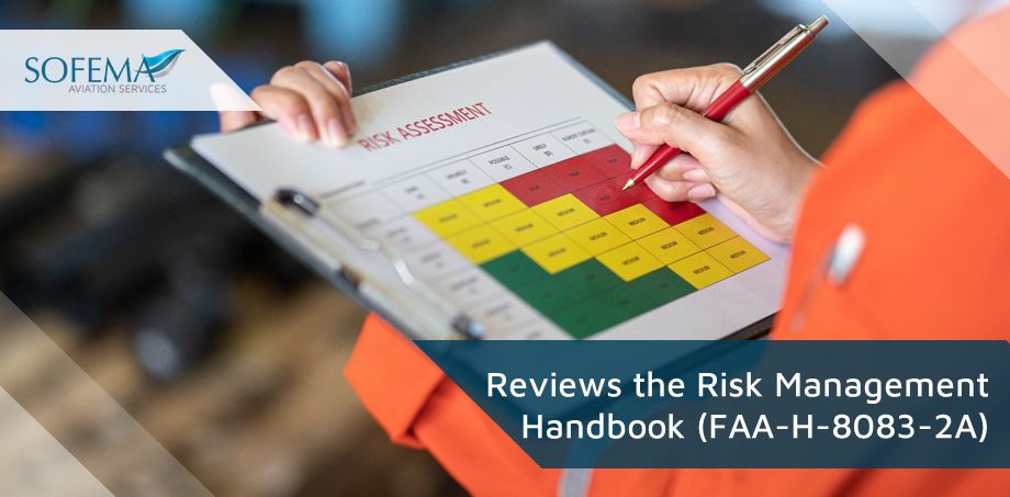 Person fyller i riskbedömningstabell, med röda, gula och gröna rutor.